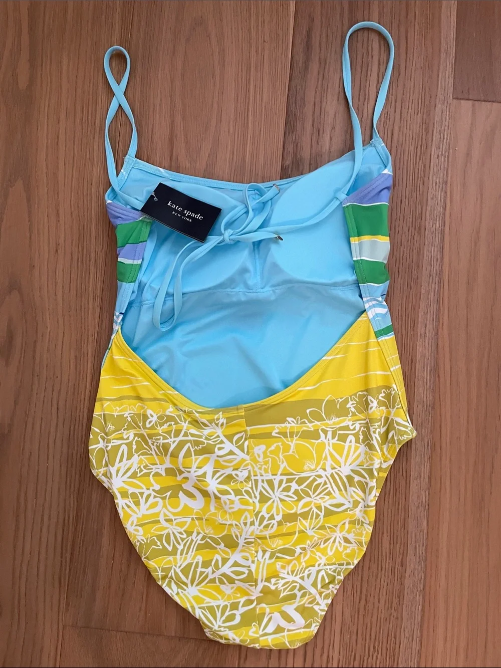Kate Spade Summer Day One Piece Swimsuit Size Large, NWT